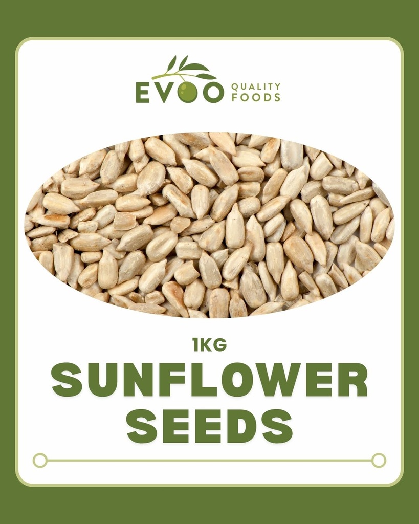 Sunflower Seeds 1kg Bag EVOO QF (1)