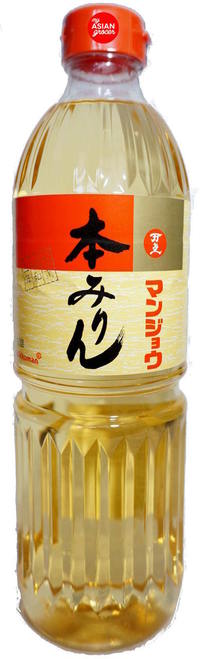 Sweet Sake for Cooking (Hon Mirin-Manjo) 600 ml Bottle Kikkoman (D)