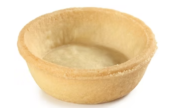 [shells-tart60sweet] Tart Shells Gluten Free Sweet 60mm Round 240pc Carton Lincoln Bakery