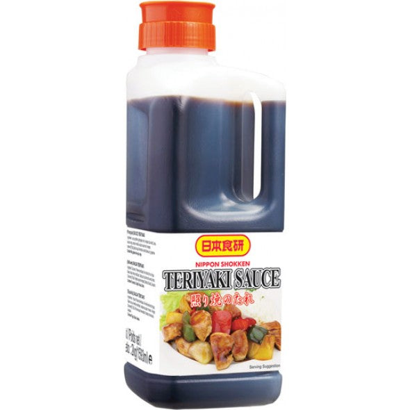 [sauce-TeriyakiNS] Teriyaki Sauce 2kg Bottle Nippon Shokken