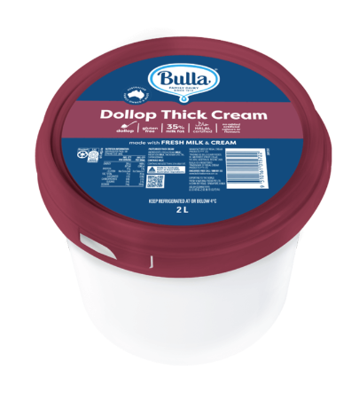 Thick Dollop Cream 2lt Bulla