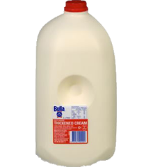 [cream-Th5ltBulla] Thickened Cream 5lt Bottle Bulla