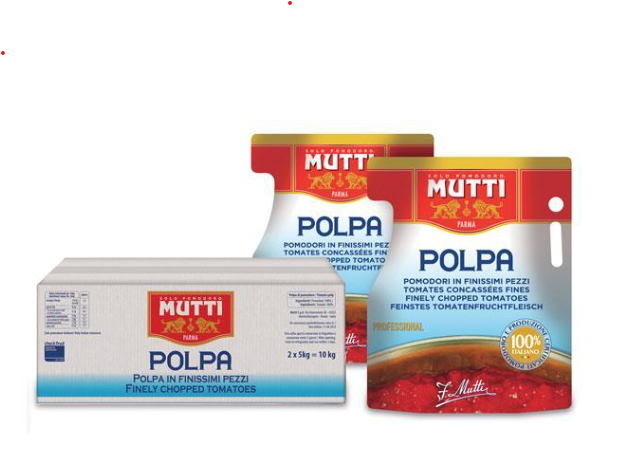 [tomato-polpabib] Tomato Polpa 2 x 5kg/ctn BIB Mutti