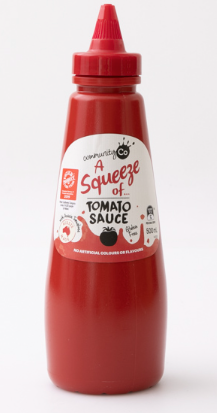 Tomato Sauce 500ml Squeeze Bottle