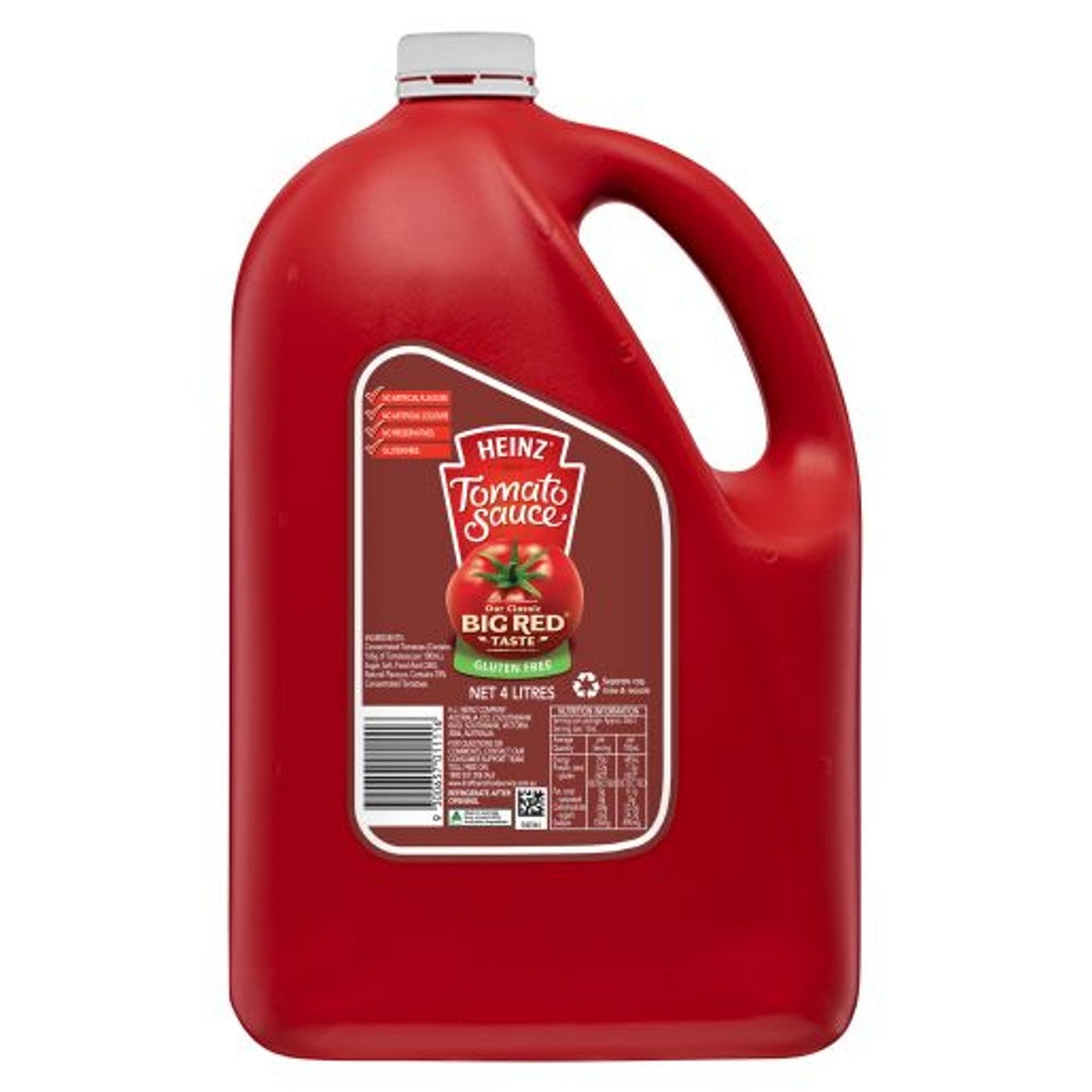 [sauce-tom] Tomato Sauce Big Red GF 4lt Heinz