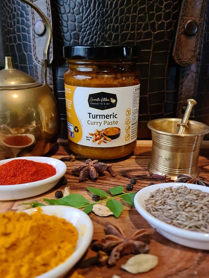 [paste-turmA2] Turmeric Paste 2kg Jar Aromatic Kitchen (Australian)(D)