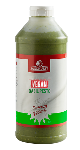 [pesto-BasilSHV] Vegan Basil Pesto 950gm Bottle Sandhurst