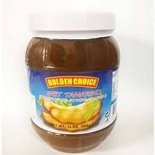 [paste-tamar] Wet Tamarind Paste 908g Tub Golden Choice