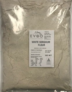 White Sorghum Flour 1kg EVOO QF