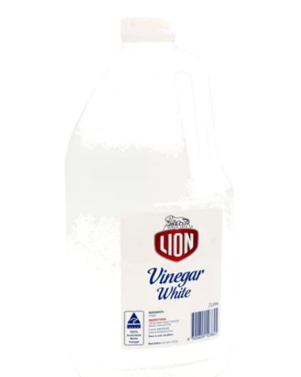 [vinegar-whitelion] White Vinegar 2lt Bottle Lion
