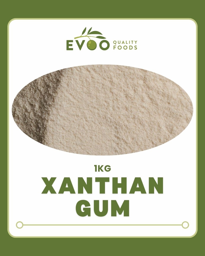 [xanth-gum1kg] Xanthan Gum 1kg Bag Evoo QF