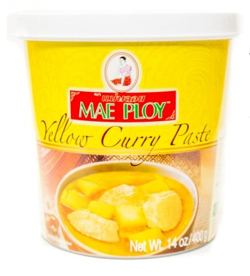 [paste-CurryYMP400] Yellow Curry Paste 400gm Tub Maeploy